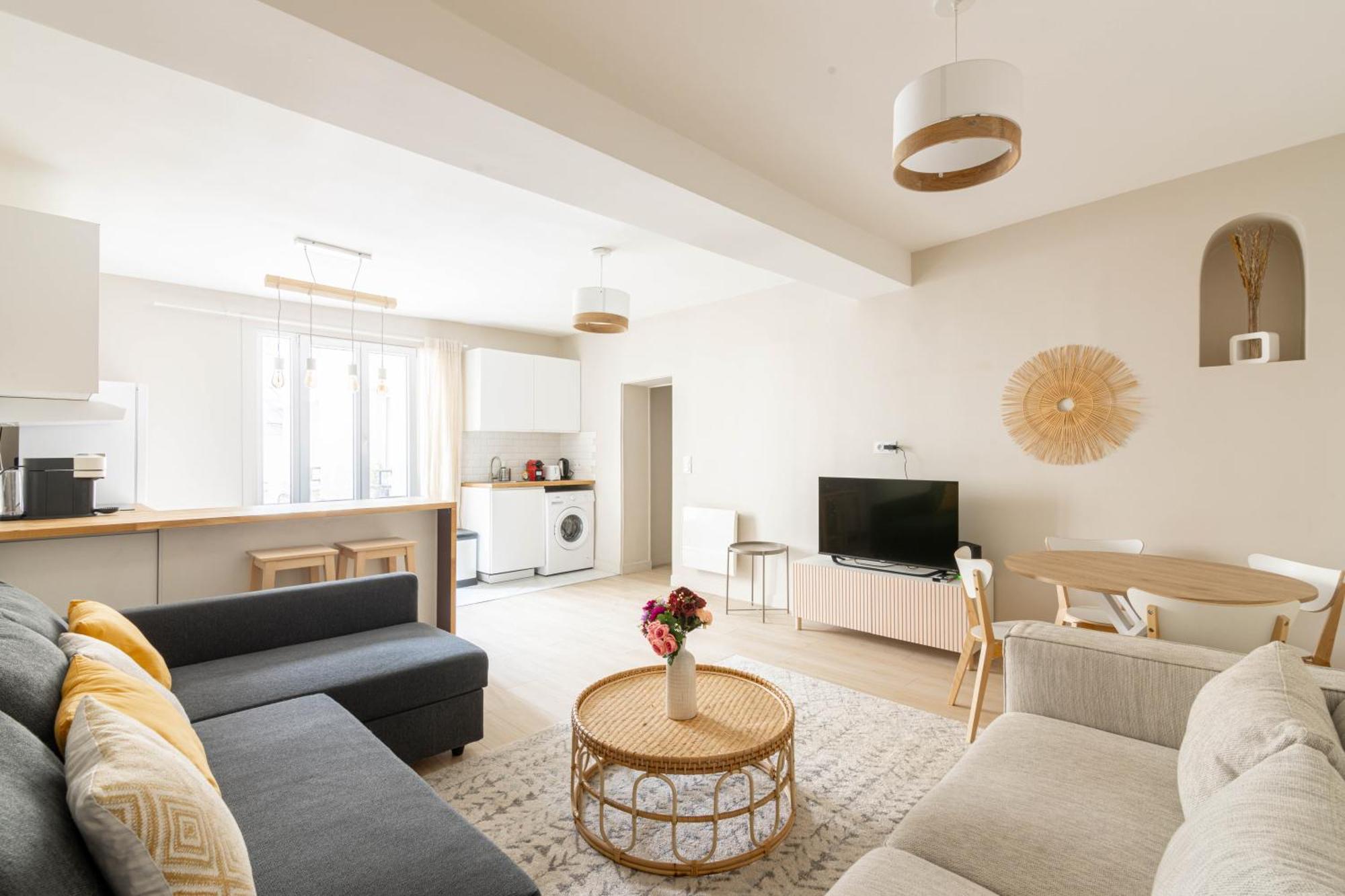 Luxurious 1 Bedroom Quartier De La Bastille Free Netflix Paris Exterior photo